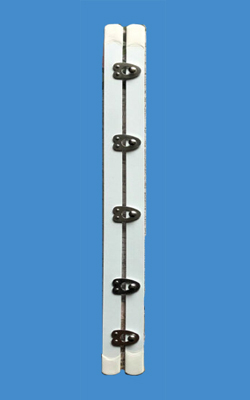 Korzet fűzőkapocs, 28cm hosszú - WHITE (feh�r)